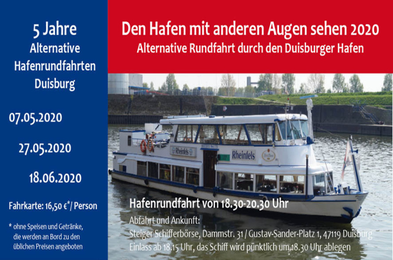 Alternative Hafenrundfahrten 2020 - Flyer