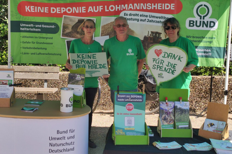 Infostand 3 Personen